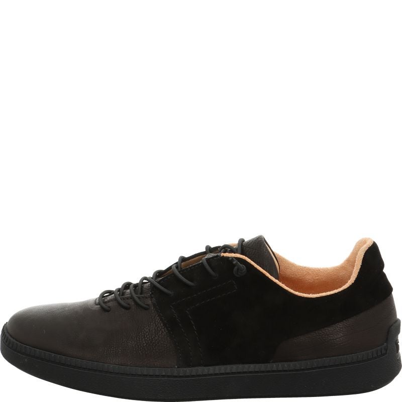 Think TURNA Men Men Sneakers low - Material: Leather in Black