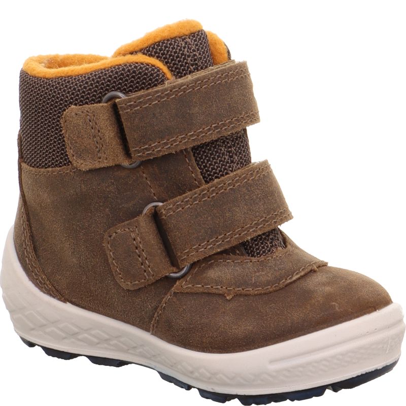 Superfit GROOVY 2.0 Boys - Material: Leather/Textil in Brown