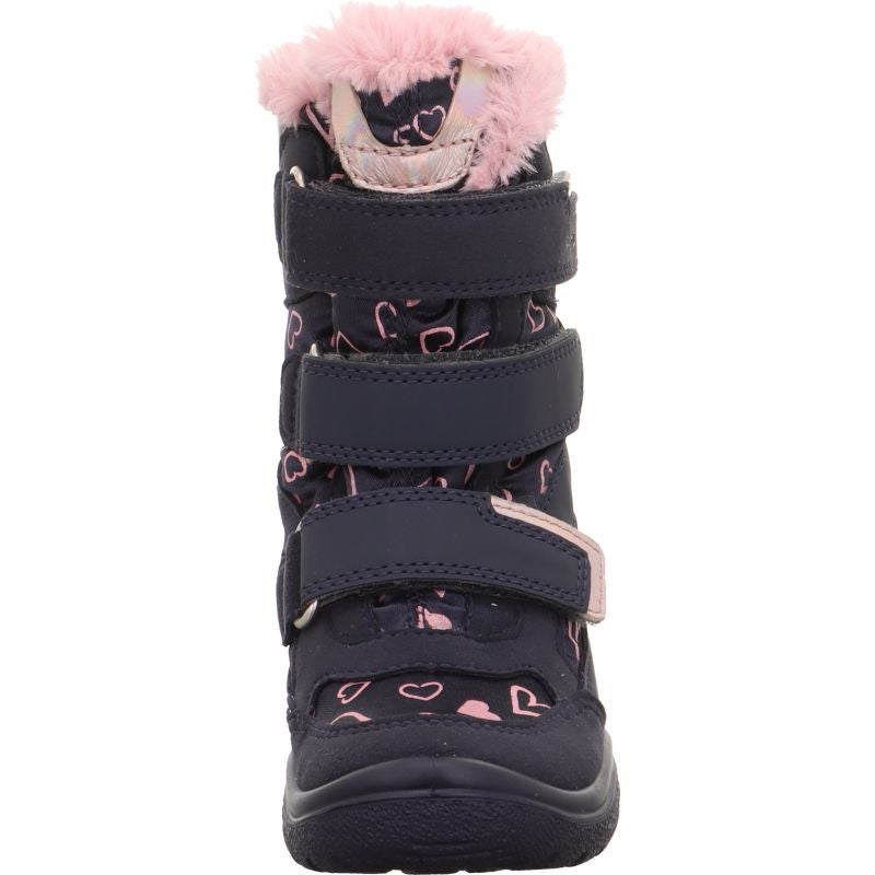 Superfit CRYSTAL Girls Boot - Material: Leder/Sonstiges Material/Texti in Blue