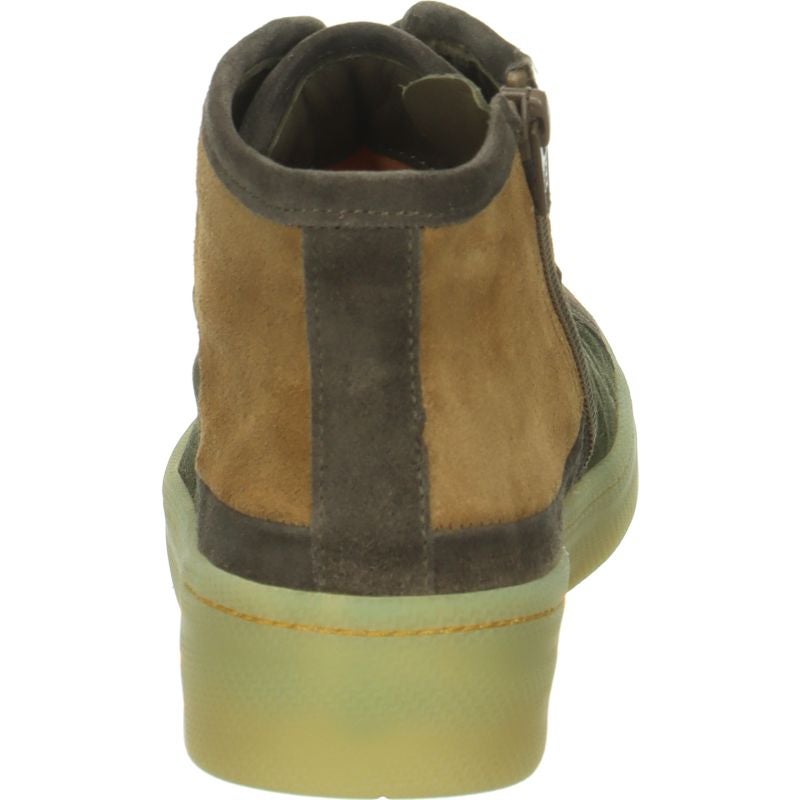 Think KUMI Woman Sneakers high - Material: Leather in Grey