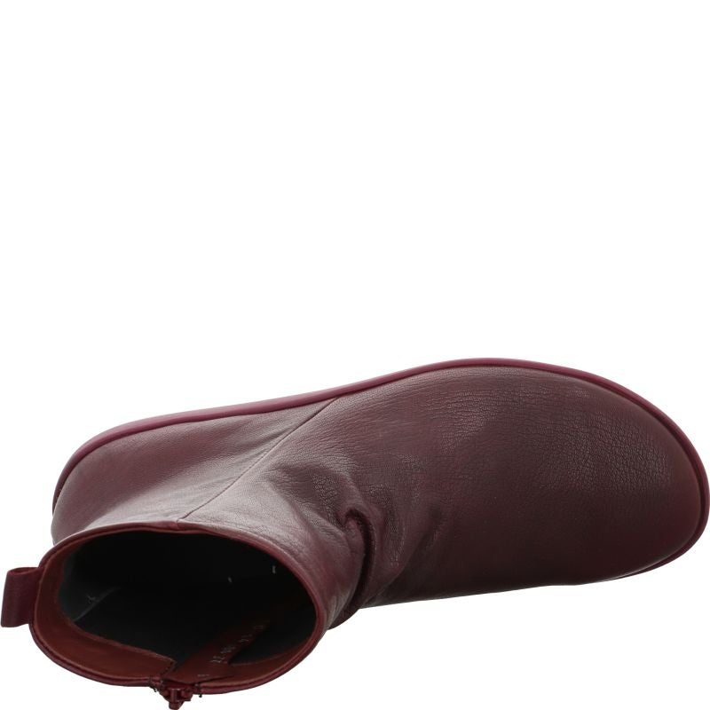 Think NATURE Woman Ankle boot - Material: Leather in Red