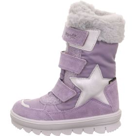 Superfit FLAVIA Boot - Material: Leather/Textil in Purple