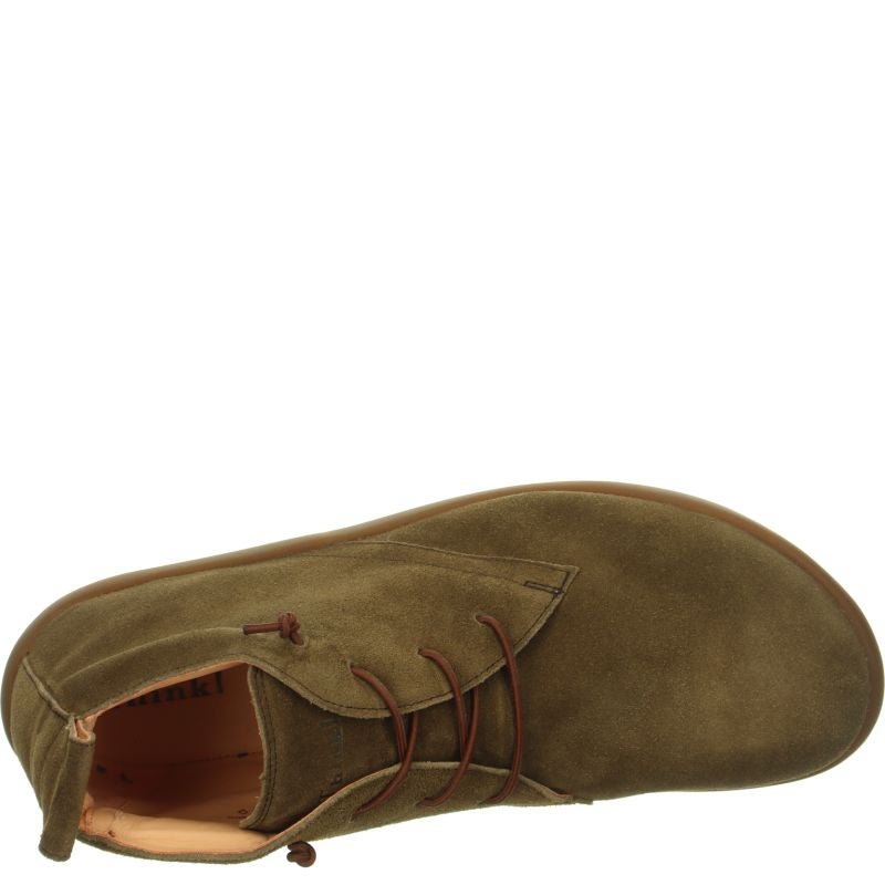 Think! HAPPAT Herren Sneaker high - Material: Leder in Braun