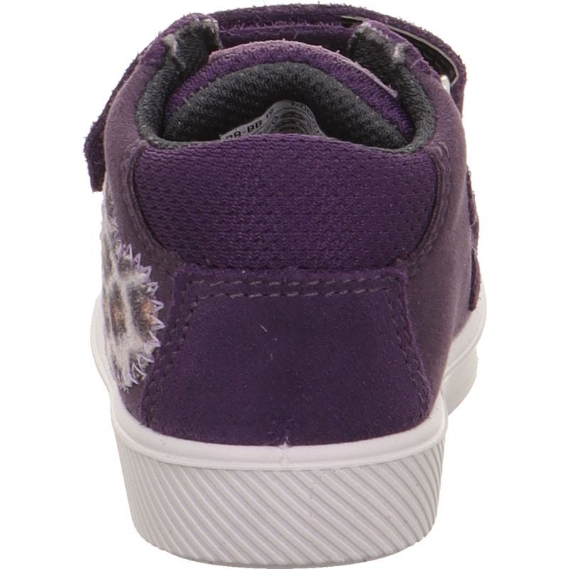 Superfit SUPIES Girls Sneakers high - Material: Leder/Sonstiges Material/Texti in Purple