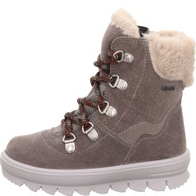 Superfit FLAVIA Mädchen Boots - Material: Leder/Textil in Grau