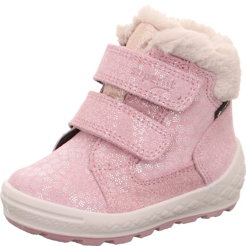 Superfit GROOVY 2.0 Boots - Material: Leder/Textil in Rosa