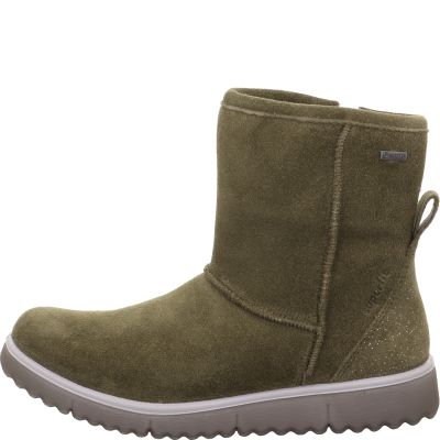 Superfit LORA Girls Boot - Material: Leather in Green