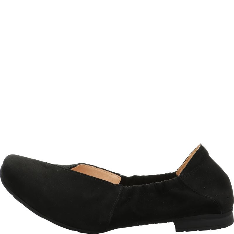 Think GAUDI Woman Ballerina - Material: Leather in Black