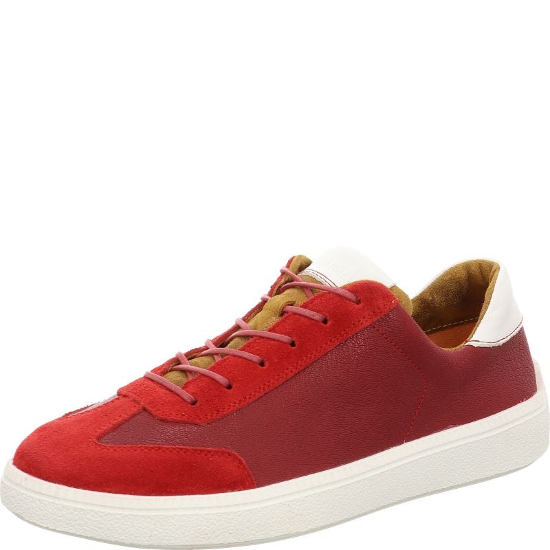 Think! TURNA DAMEN Damen Sneaker low - Material: Leder in Rot