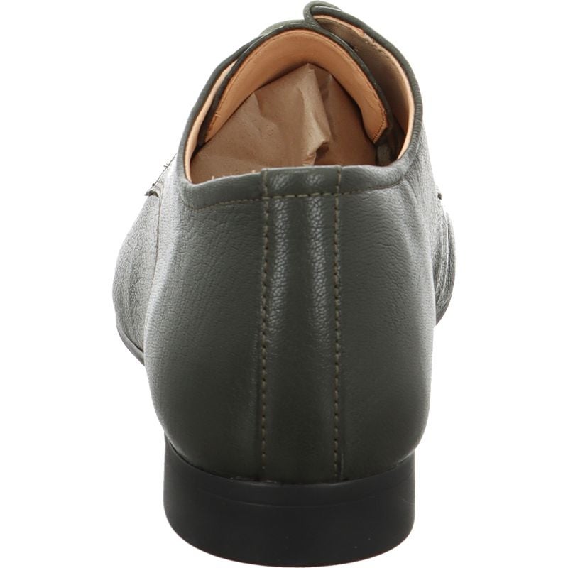 Think GUAD2 Lace up shoe - Material: Leather in Olive