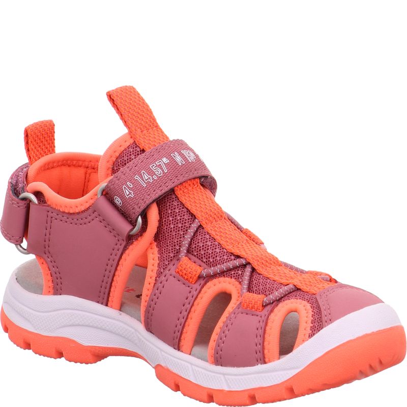 Superfit TORNADO LIGHT Mädchen Sandale - Material: Textil/Sonstiges Material in Pink