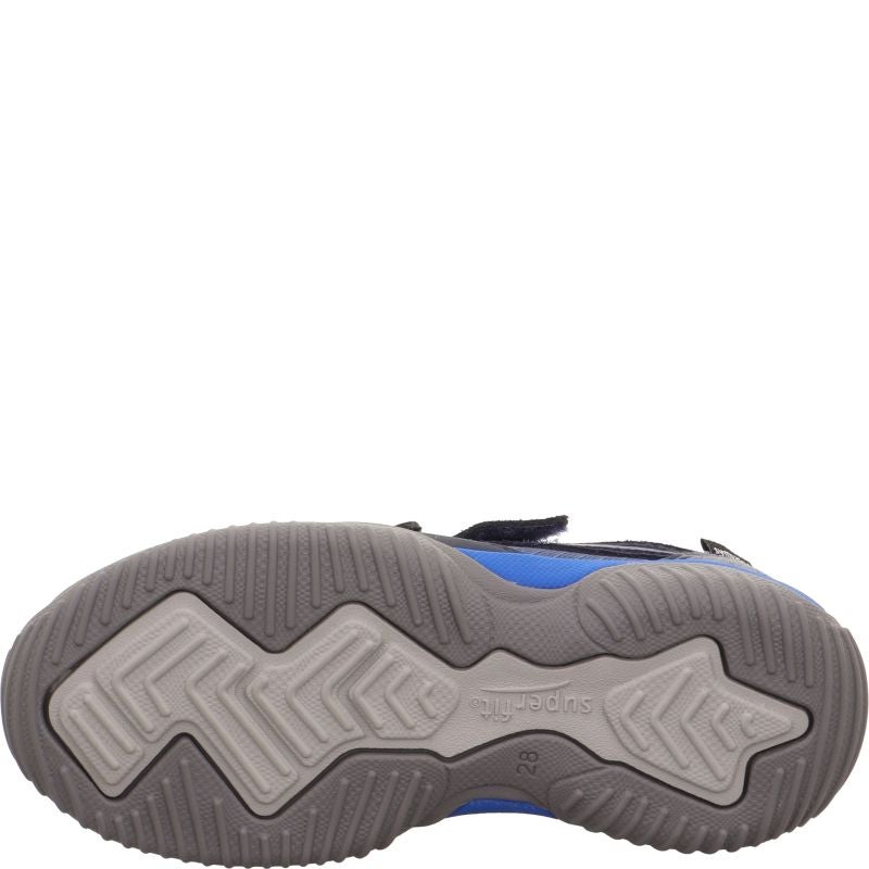 Superfit STORM Unisex | Boys Sneakers low - Material: Leder/Sonstiges Material/Texti in Blue