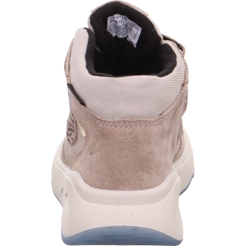 Superfit MELODY Girls Sneakers high - Material: Leder/Sonstiges Material/Texti in Beige