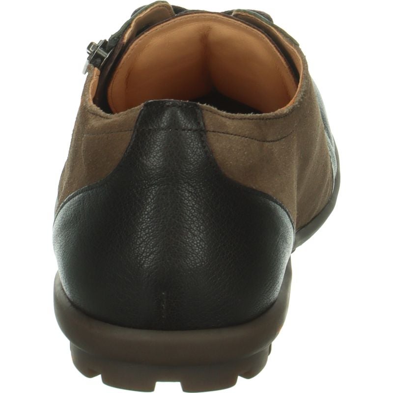 Think KONG HERREN Lace up shoe - Material: Leather in Brown