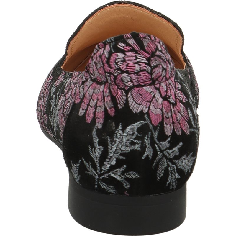Think! GUAD2 Damen Slipper - Material: Leder in Schwarz