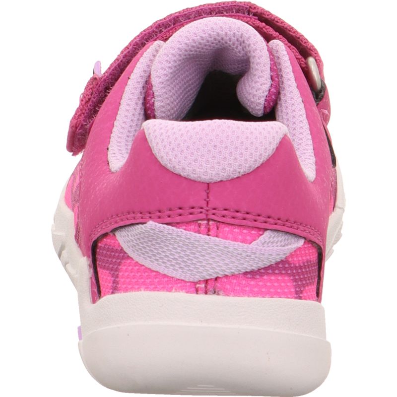 Superfit TRACE Sneakers low - Material: TextilSonstigesMaterial in Pink