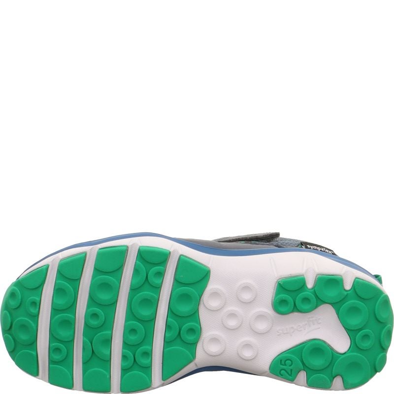 Superfit SPORT5 Boys Sneakers high - Material: Textil/Sonstiges Material in Blue