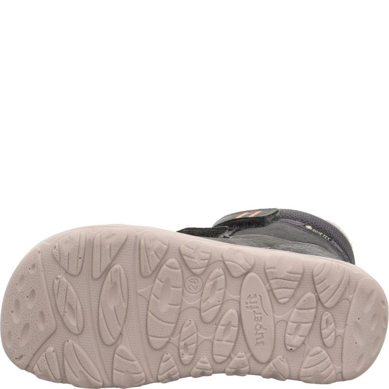 Superfit WALDERI Unisex | Jungen Boots - Material: Leder/Textil in Grau
