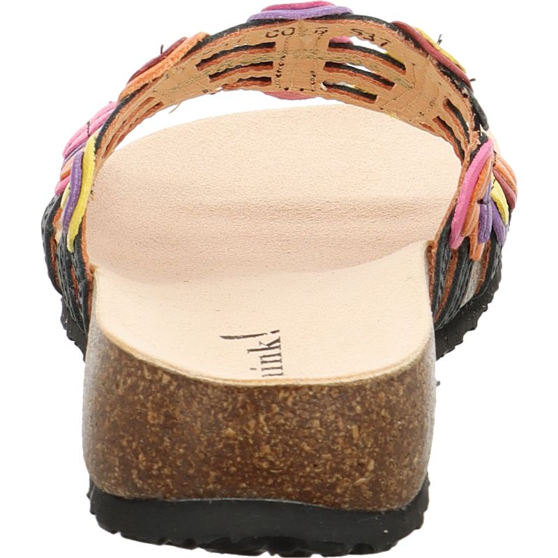 Think JULIA DAMEN Woman Mules - Material: Leather in Black