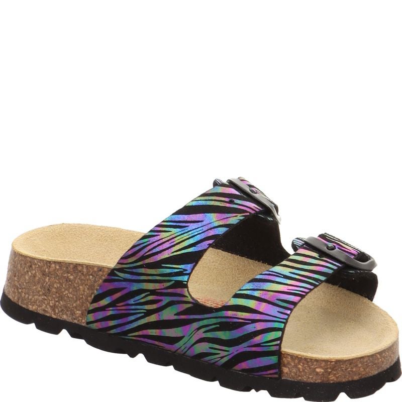 Superfit FUSSBETTPANTOFFEL Slipper - Material: Textile in Black