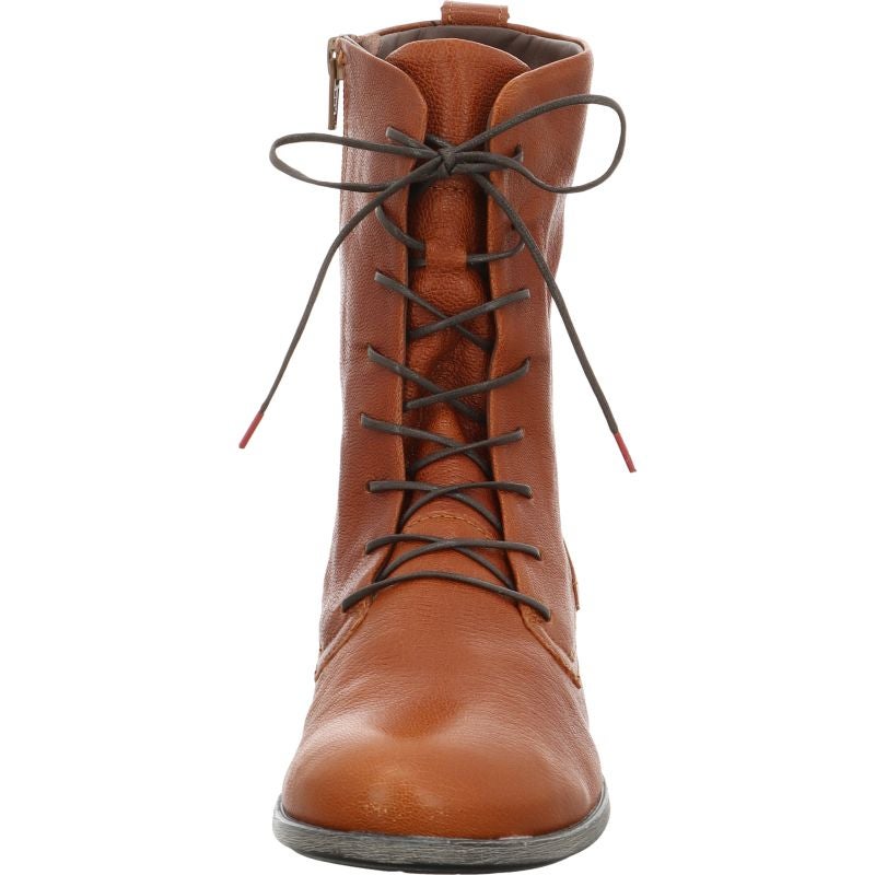 Think AGRAT Woman Ankle boot - Material: Leather in Brown