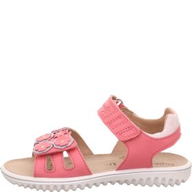 Superfit SPARKLE Sandale - Material: Leder/Textil in Pink