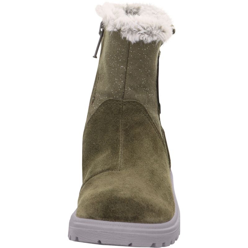 Superfit SPIRIT Girls Boot - Material: Leather/Textil in Green