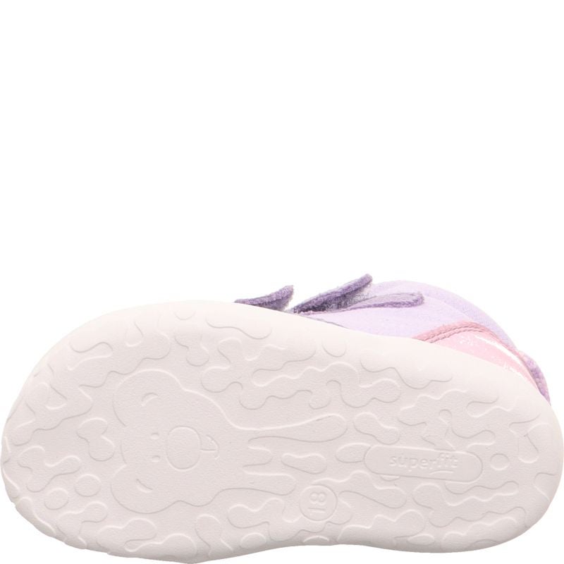 Superfit FLUMMI Sneakers high - Material: LederTextil in Purple