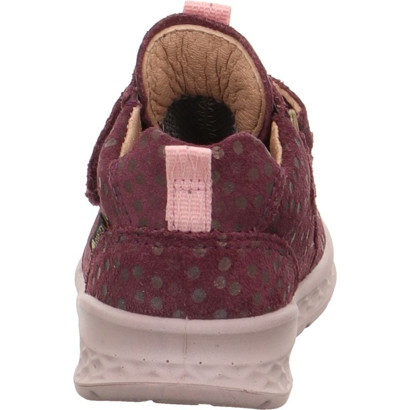 Superfit BREEZE Sneaker high - Material: Leder in Rot