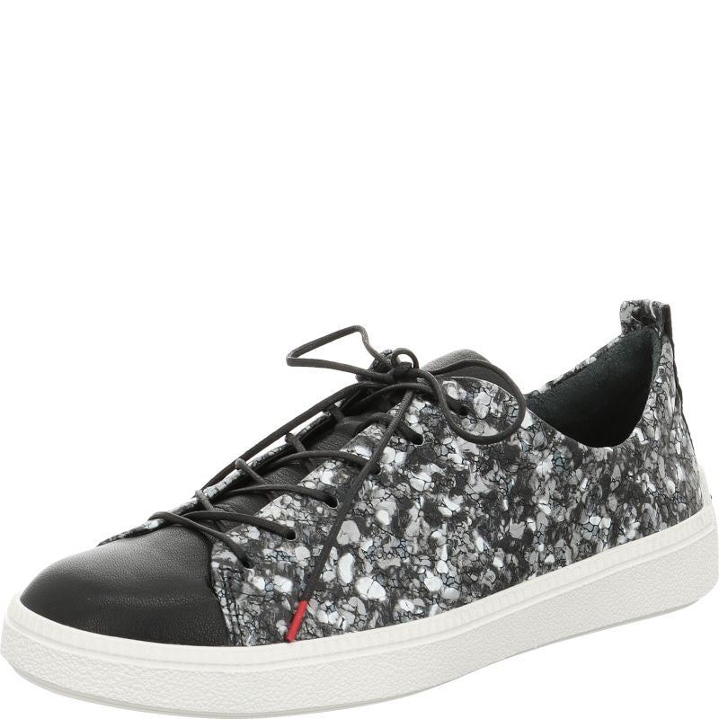 Think TURNA WOMEN Woman Sneakers low - Material: Leather in Black