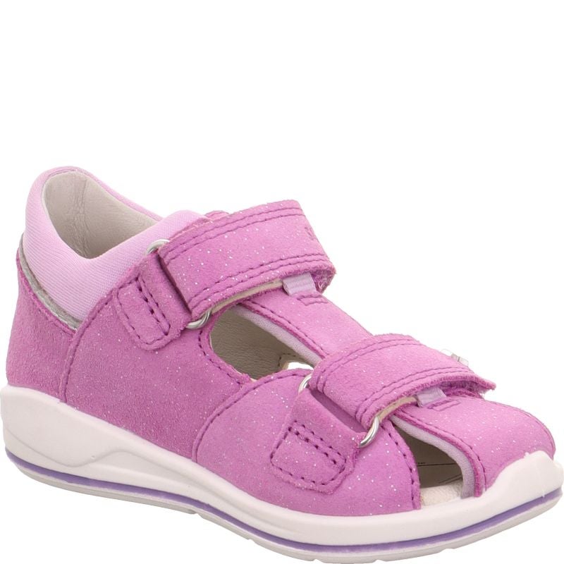 Superfit BOOMERANG Girls Sandal - Material: Leather/Textil in Purple