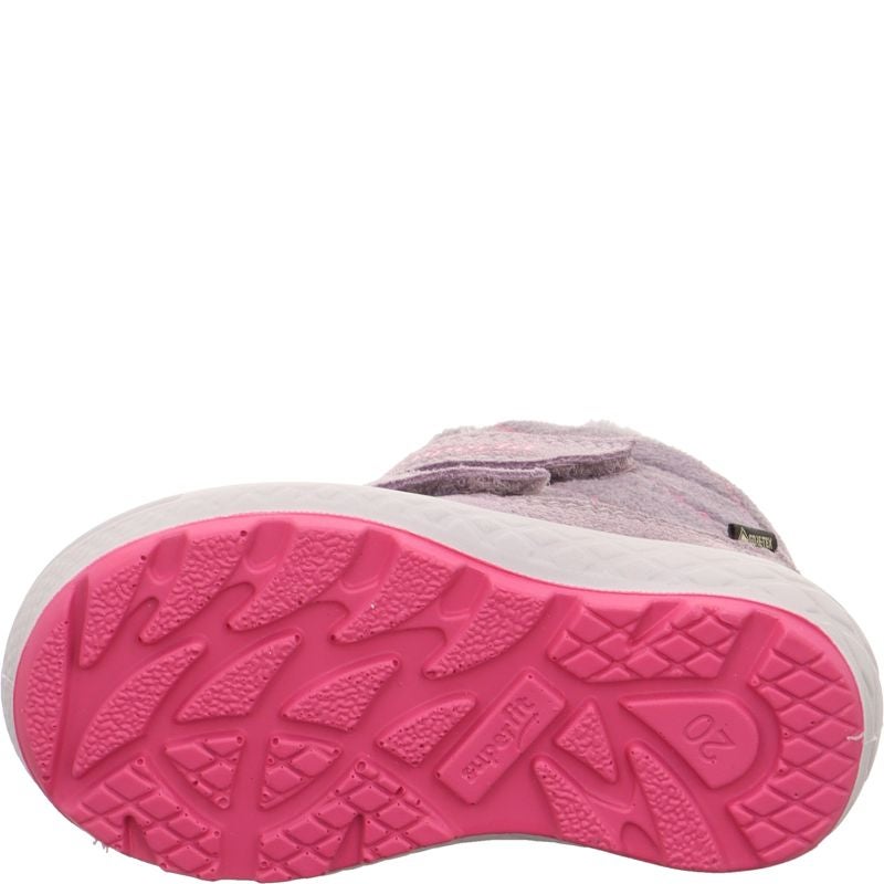 Superfit GROOVY 2.0 Girls Boot - Material: Leather/Textil in Purple