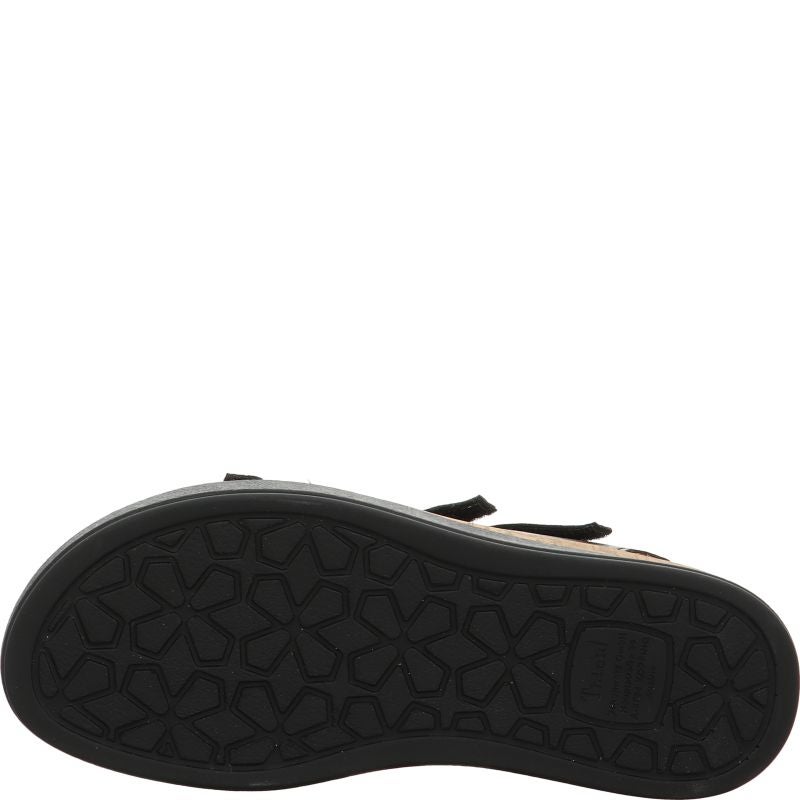 Think MEGGIE Strap sandal - Material: Leather in Multicolored