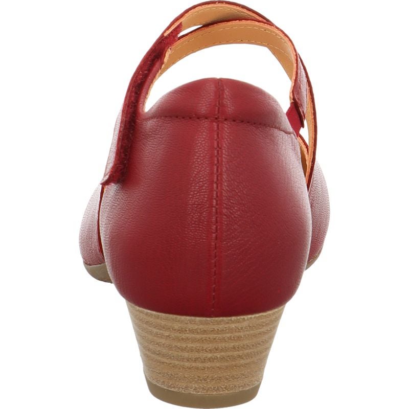 Think AIDA DAMEN Pumps - Material: Leather in Red