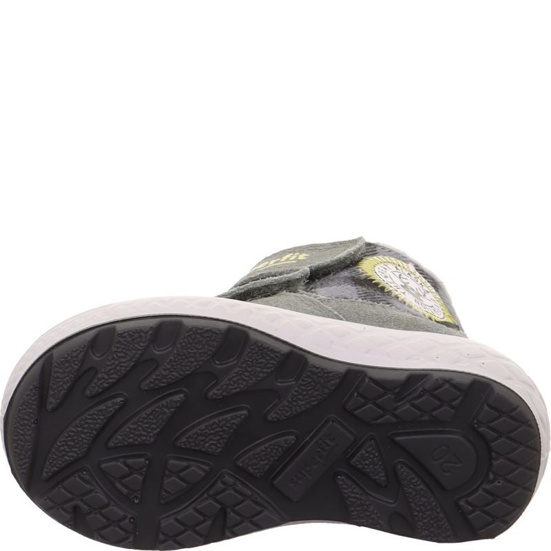Superfit GROOVY 2.0 Boots - Material: Leder/Textil in Grün
