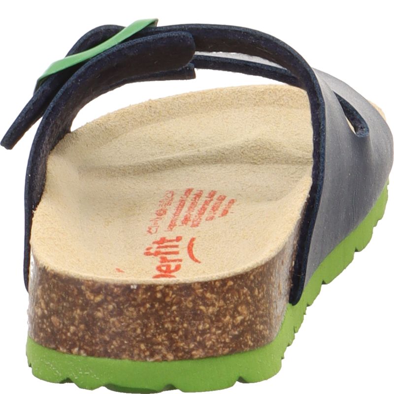 Superfit FUSSBETTPANTOFFEL Boys, Unisex, Girls Slipper - Material: Sonstiges Material in Blue