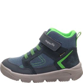 Superfit MARS Unisex, Jungen Boots - Material: Leder/Sonstiges Material/Textil in Blau