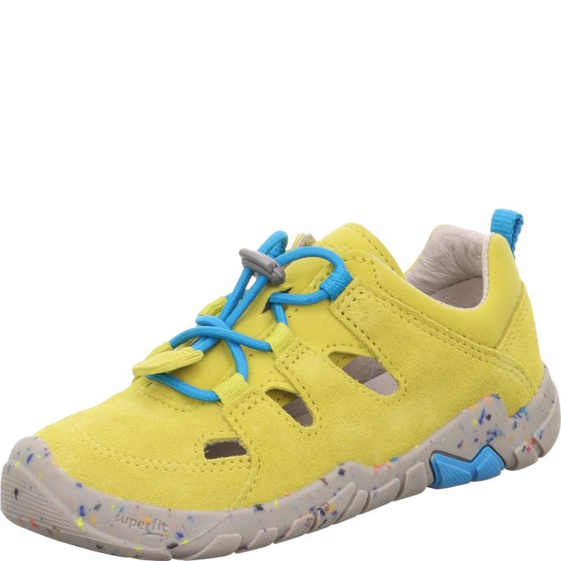 Superfit TRACE Sneakers low - Material: LederTextil in Yellow