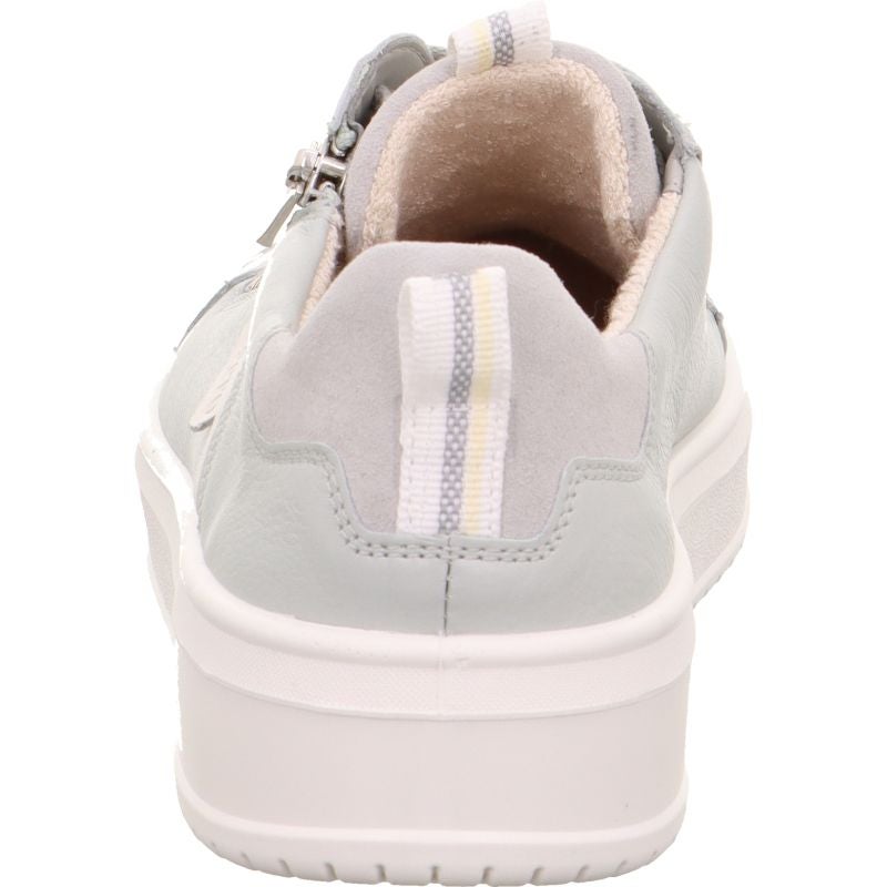 legero REJOISE Damen Sneaker low - Material: Leder in Grau