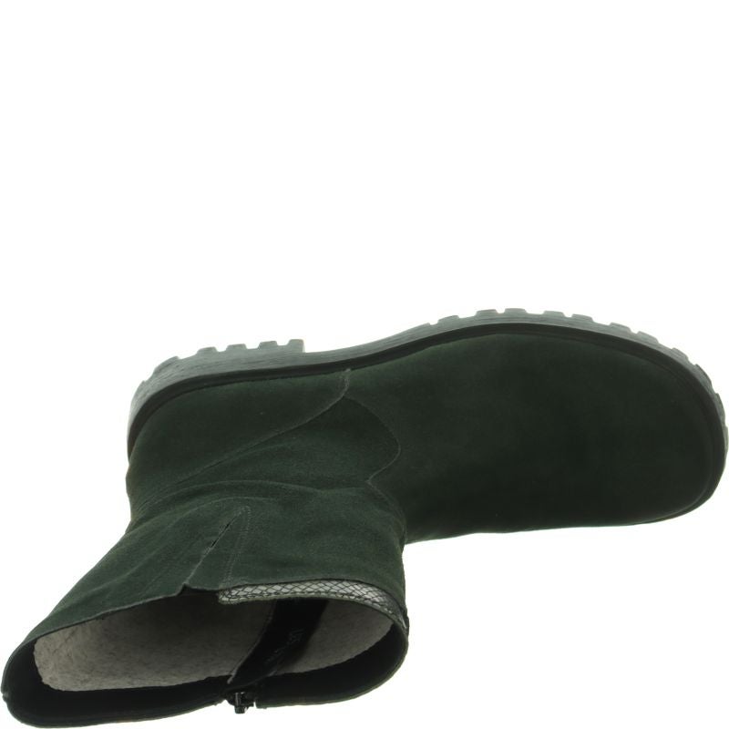 Think! TRENTO Woman Ankle boot - Material: Leather in Green