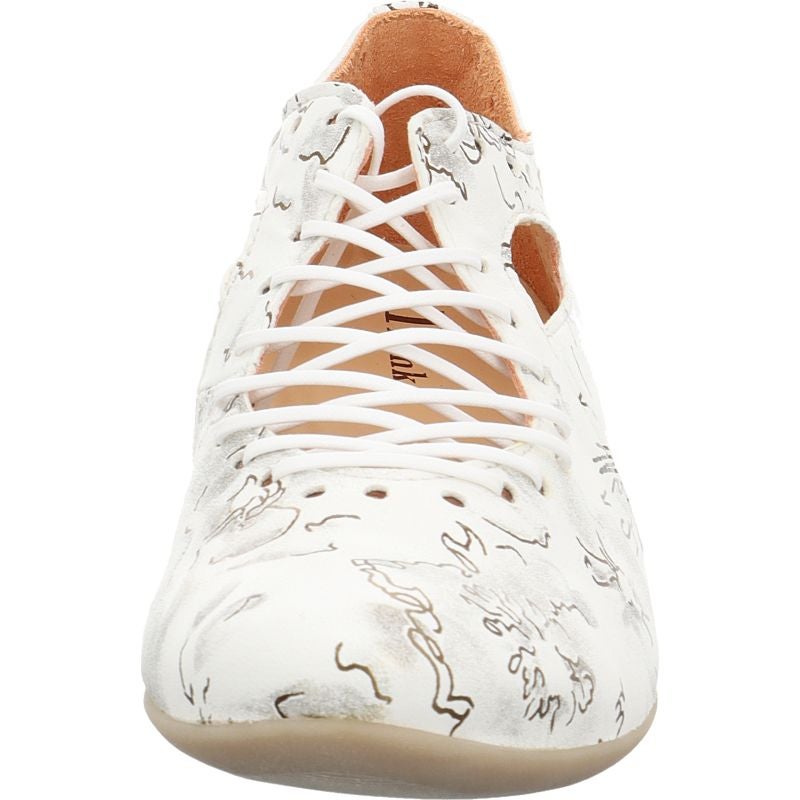 Think GUAD2 Lace up shoe - Material: Leather in Multicolored