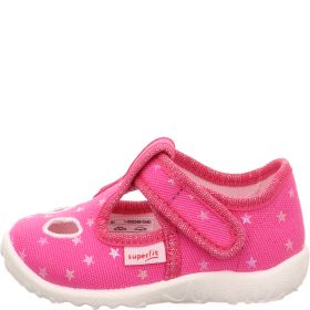Superfit SPOTTY Slipper - Material: Textile in Pink