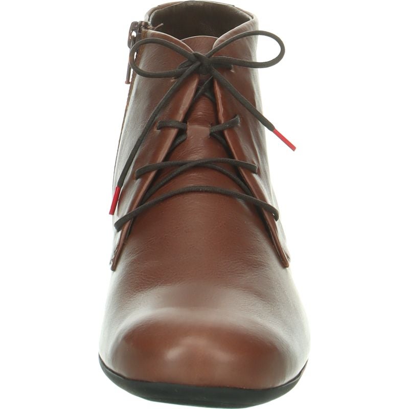 Think! DELICIA Damen Stiefelette - Material: Leder in Braun