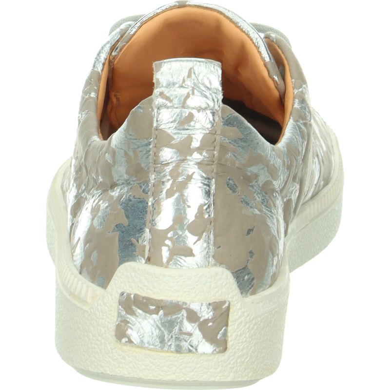 Think TURNA WOMEN Woman Sneakers low - Material: Leather in Grey