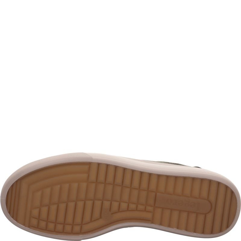 Legero MONDO Sneaker low - Material: Leder in Grün