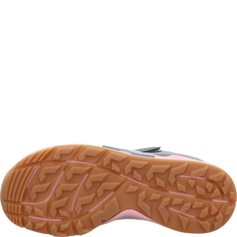 Superfit AGOS Mädchen Sneaker high - Material: Textil/Sonstiges Material in Blau