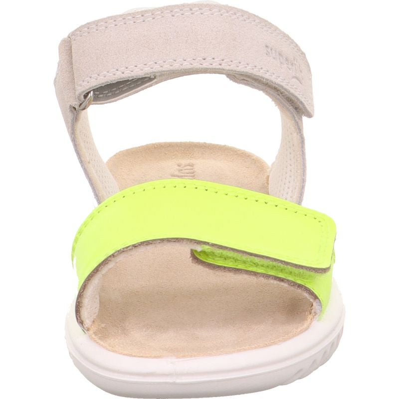 Superfit SPARKLE Girls Sandal - Material: Leather/Textil in Yellow