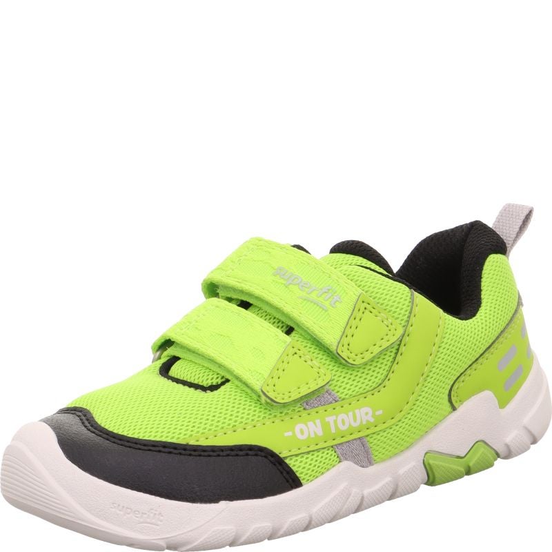 Superfit TRACE Sneaker low - Material: Textil/Sonstiges Material in Grün