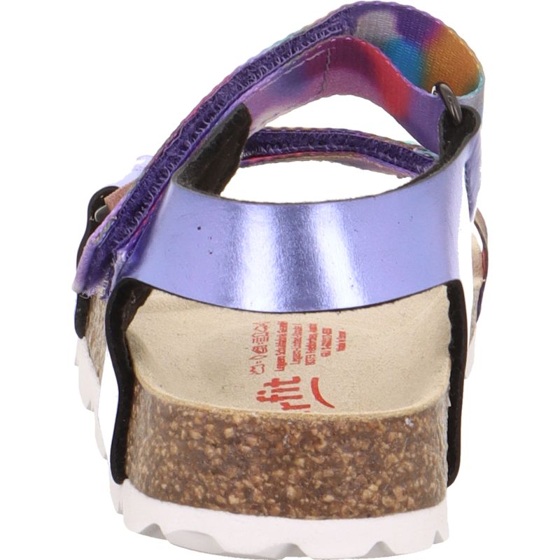 Superfit FUSSBETTPANTOFFEL Mädchen Sandale - Material: Sonstiges Material in Lila