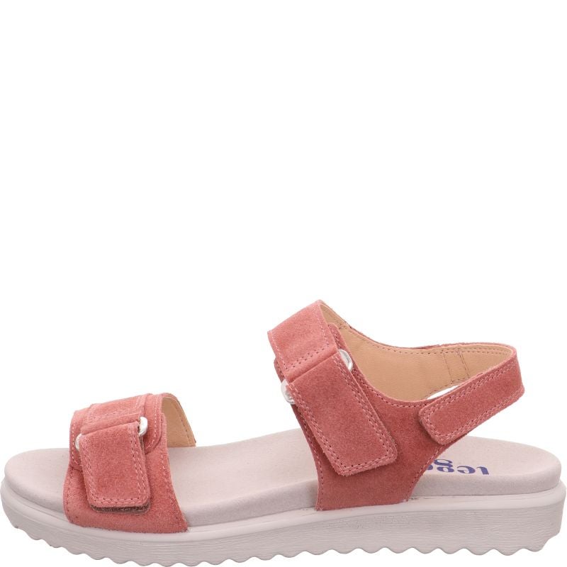 Legero SAVONA Damen Sandale - Material: Leder in Rosa